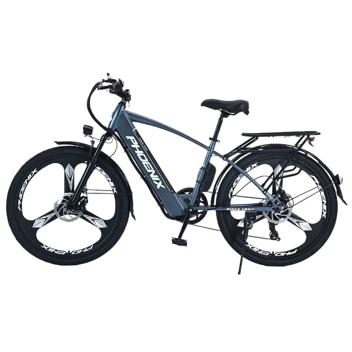 Bibliothèque intelligente Nouveau 26 "City Ebike Mountain E Cycle Batterie électrique Cyclomoteur Vélo de route VTT Fabricants de vélos de Chine Ch