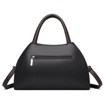 Sac à main en cuir de luxe pour femme, fourre-tout décontracté, sac à main de créateur, sac à bandoulière pour femme, sac de shopping