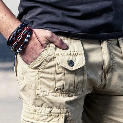 Pantalon militaire pour hommes, pantalon Cargo tactique en coton, multi-poches, pantalon d'extérieur décontracté, grande taille 44, printemps-automne, 2023
