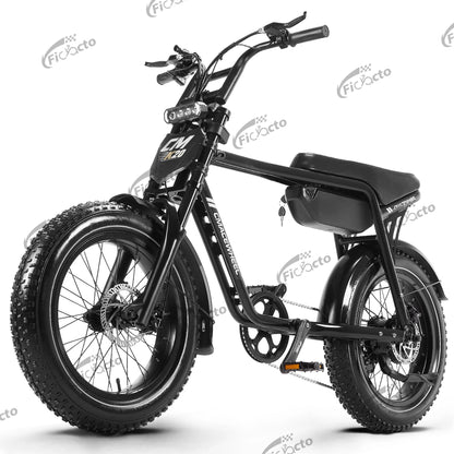 Vélo électrique CMACEWHEEL K20 eBIKE Peak 1000W, 48V15Ah, pneus larges, 20 pouces, VTT électrique pour adultes