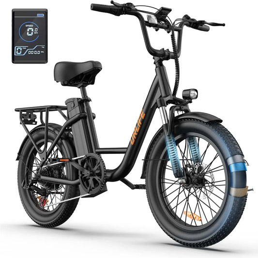 URLIFE E20 vélo électrique pour adultes 250W moteur e-bike 48V 13AH 20 pouces pneus ville banlieue vélo électrique
