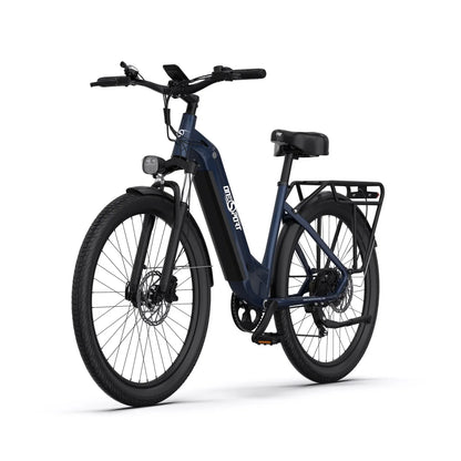 Vélo électrique adulte ONESPORT OT05, moteur 250W, batterie 36V18.2Ah, pneus 27,5 pouces, vélo électrique pour trajets urbains