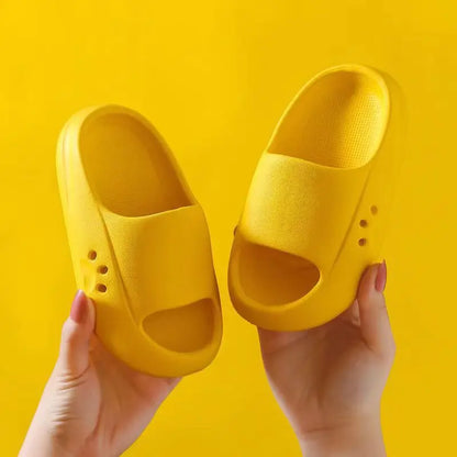 EVA – pantoufles pour enfants, chaussures de dessin animé mignon pour garçons et filles, sandales d'été pour parents et enfants moyens et grands