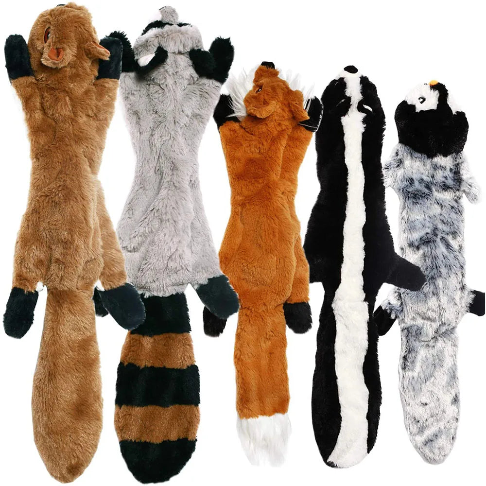 Jouet Animal simulé drôle pour chien, sans farce, avec couineurs, peluche Durable, jouet à mâcher pour chien grinçant, jouet froissé pour animaux de compagnie