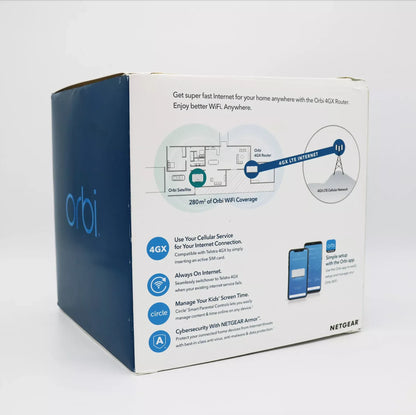 Routeur de système WiFi NETGEAR 4G LTE Mesh avec Satellite Telstra LBR1020 RBS10 routeur réseau sans fil à couverture extensible