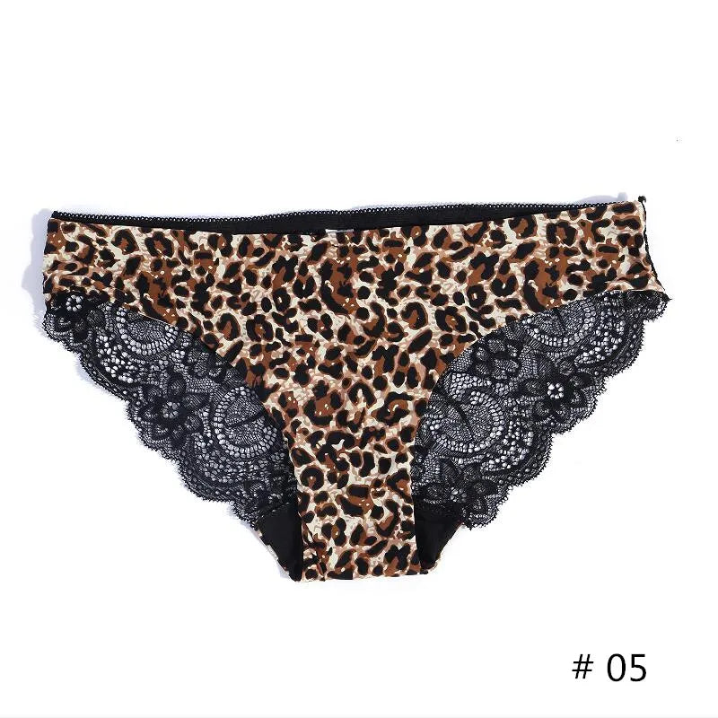 Dentelle femmes culottes Sexy sous-vêtements féminins sans couture dames slips taille basse Lingerie solide culotte filles slips Tangas Slip Femme