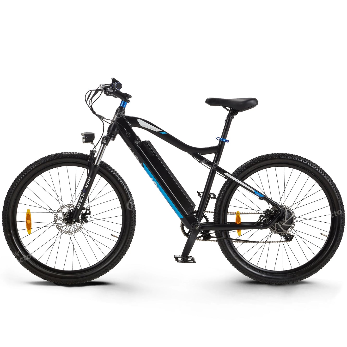 Vélo électrique M920 pour adulte 36V 13 Ah 29/27.5 pouces VTT électrique, suspension avant à huile, freins à disque mécaniques