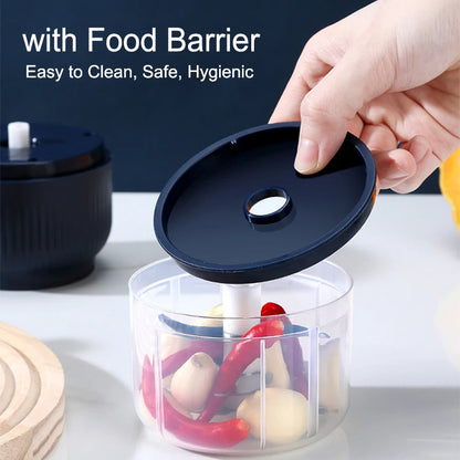 Hacheur de légumes électrique sans fil rechargeable par USB mini 250 ml, presse-ail, hachoir alimentaire pour gadgets de cuisine pour l'ail