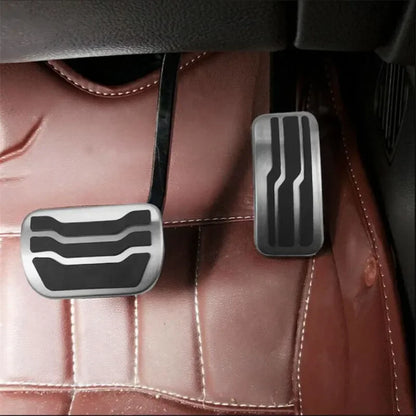 Housse de coussinets de pédales de voiture en acier inoxydable, étui MT AT pour Ford Focus 2 mk2 focus 3 mk3