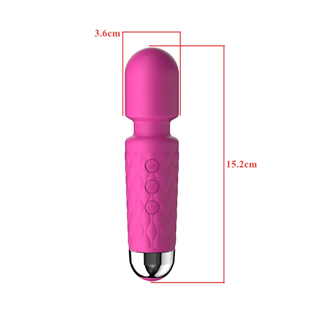 Vibromasseur AV puissant, stimulateur de Clitoris à baguette magique, jouets sexuels pour femmes, masseur de point G, produit érotique pour femmes adultes