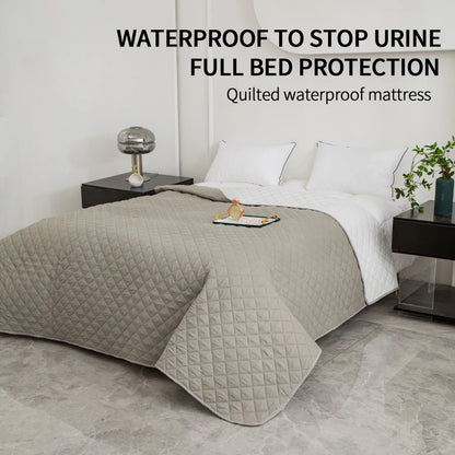 Housse de protection de lit imperméable pour chien, couverture pour meubles, housse de canapé pour chien et chat, coussin d'urine anti-saleté, couvre-lit matelassé