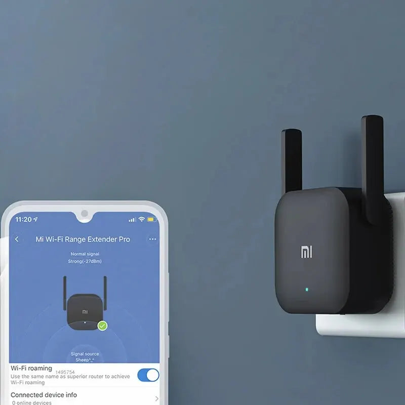 Xiaomi-Routeur/répéteur/amplificateur de signal Wi-Fi Mi Pro sans fil, 300 Mbps, 2.4 mesurz, pour l'extension de la portée du réseau, nouveauté