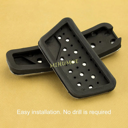 Pour Dodge Challenger chargeur Chrysler 300/300C 2011-2023 antidérapant en acier inoxydable frein à gaz accélérateur pédale coussinet couverture garniture