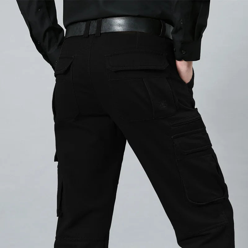 Spring Straight Loose Cargo Pants Men Tactical Pants Male Autumn Military Army Long Trousers Outdoor Swatpants Plus Size 44