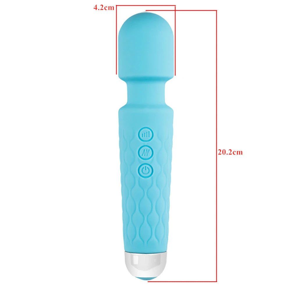 Vibromasseur AV puissant, stimulateur de Clitoris à baguette magique, jouets sexuels pour femmes, masseur de point G, produit érotique pour femmes adultes