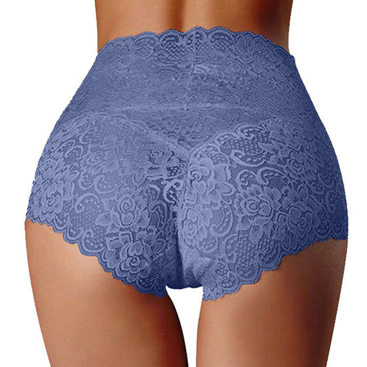 Culotte sexy en dentelle pour femme, sous-vêtement neuf, culotte taille basse, en coton, entrejambe, respirante, en dentelle