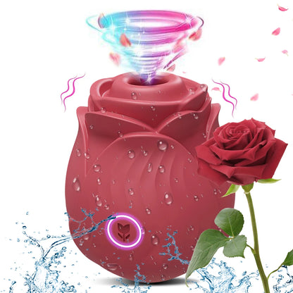 Jouet vibrateur Rose à succion puissant pour femmes, stimulateur sous vide, mamelon Oral, ventouse de clitoris, jouets sexuels féminins, produits pour femmes adultes