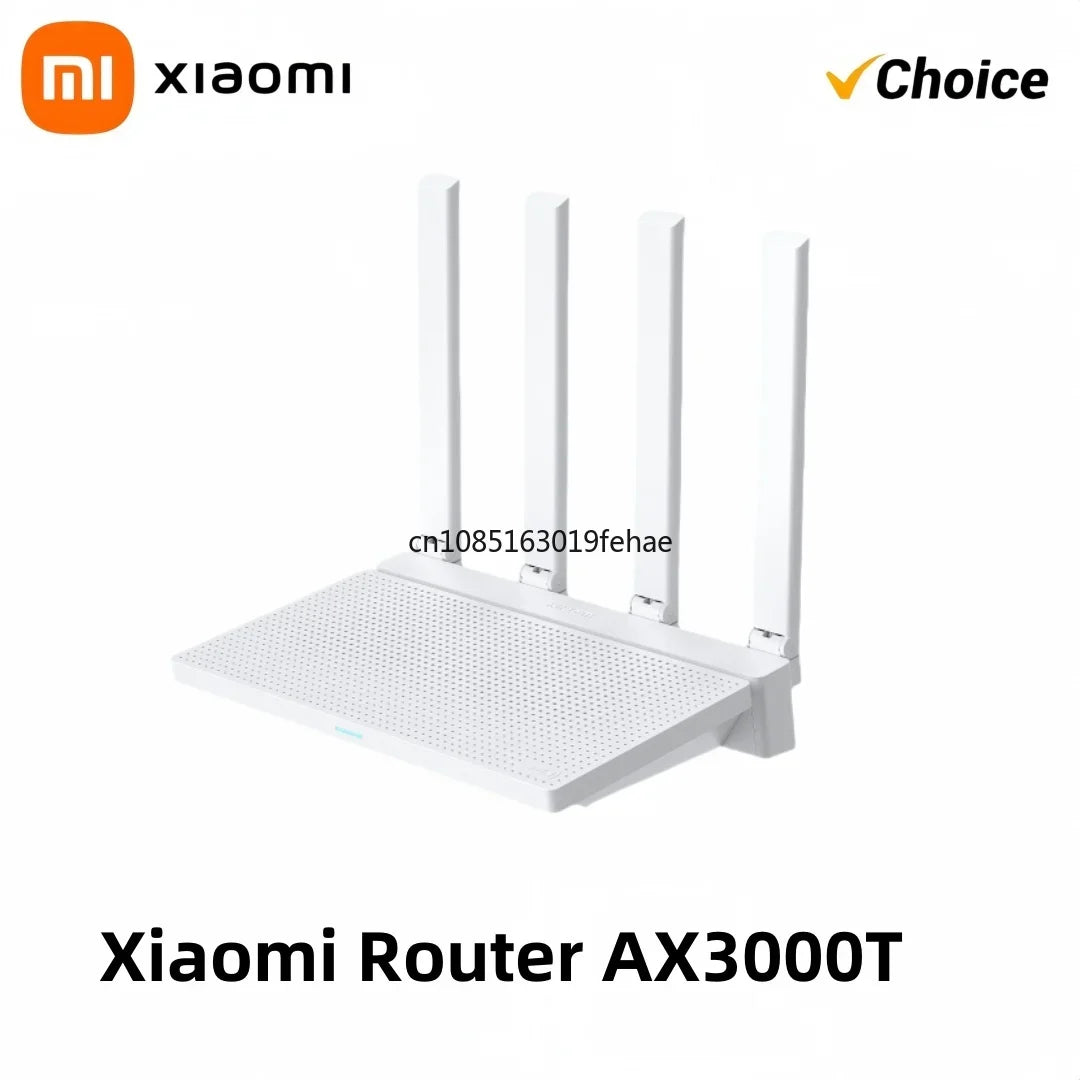 Nouveau routeur Xiaomi AX3000T IPTV maille réseau Gigabit Ethernet Ports jeu accélérateur répéteur Modem amplificateur de Signal