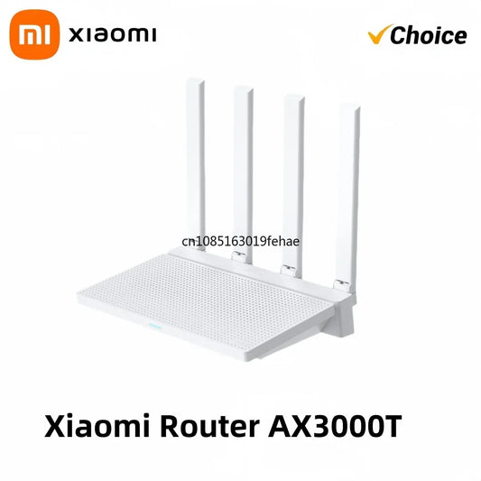 Nouveau routeur Xiaomi AX3000T IPTV maille réseau Gigabit Ethernet Ports jeu accélérateur répéteur Modem amplificateur de Signal