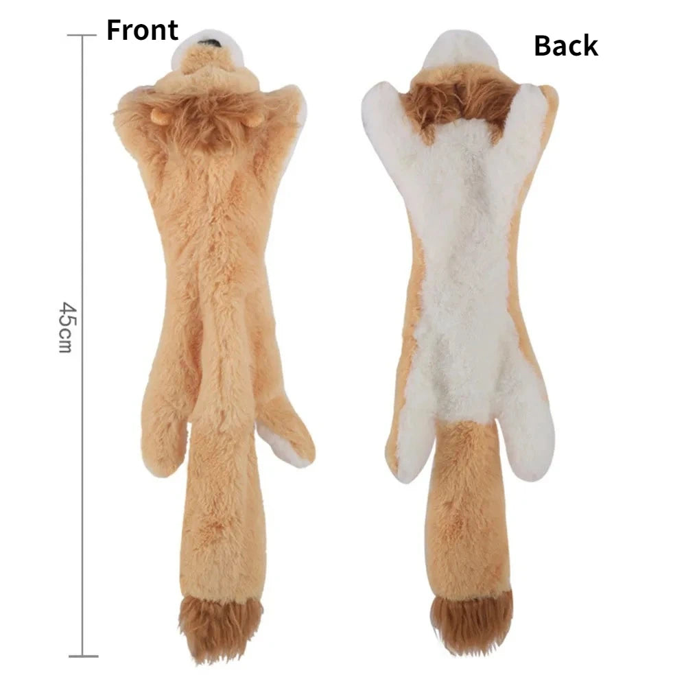 Jouet Animal simulé drôle pour chien, sans farce, avec couineurs, peluche Durable, jouet à mâcher pour chien grinçant, jouet froissé pour animaux de compagnie