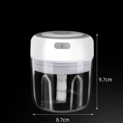 Hachoir à ail électrique de 250ML, hachoir à légumes, hachoir alimentaire, Mini hachoir à oignon USB, petit robot culinaire Portable