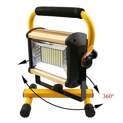 100W étanche projecteur extérieur réflecteur LED projecteur externe RGB projecteur projecteur Batteries rechargeables