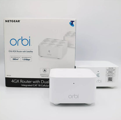 Routeur de système WiFi NETGEAR 4G LTE Mesh avec Satellite Telstra LBR1020 RBS10 routeur réseau sans fil à couverture extensible
