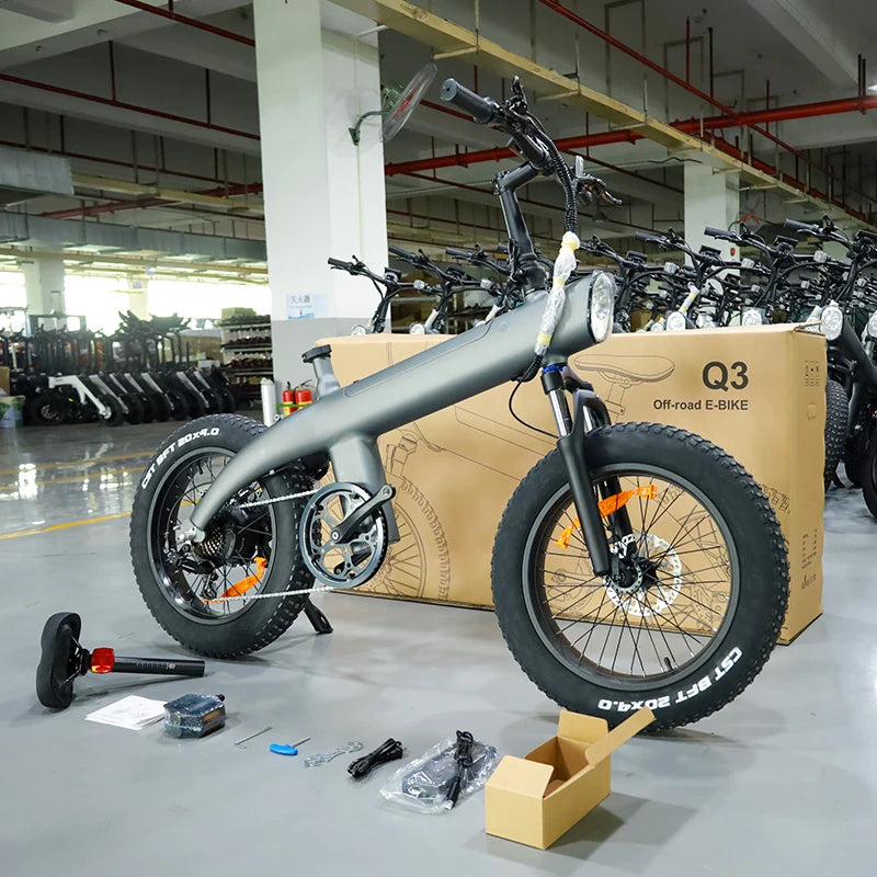 750 watts gros pneu Ebike Electrica 45 km h grand pneu Cycle de charge vélo de ville électrique Cargo vélos électriques
