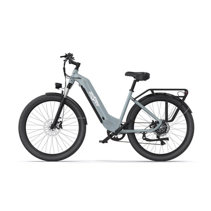 Vélo électrique adulte ONESPORT OT05, moteur 250W, batterie 36V18.2Ah, pneus 27,5 pouces, vélo électrique pour trajets urbains