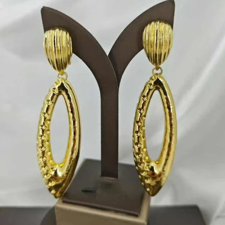 Boucles d'oreilles chimicates pour femmes, accessoires délicats, bijoux de luxe pour dames, cadeau de fête de mariage africain, nouveau