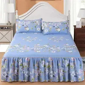 Jupe de circonférence de lit une pièce élégante, couvre-lit et couvre-lit Version coréenne, Design résistant à la décoloration