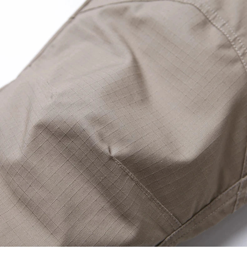 Pantalon cargo imperméable pour homme, jogging militaire masculin, pantalon élastique à poches multiples, grande taille, FjOutdoor