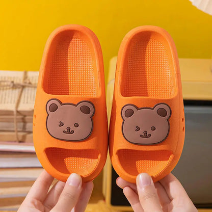 EVA – pantoufles pour enfants, chaussures de dessin animé mignon pour garçons et filles, sandales d'été pour parents et enfants moyens et grands
