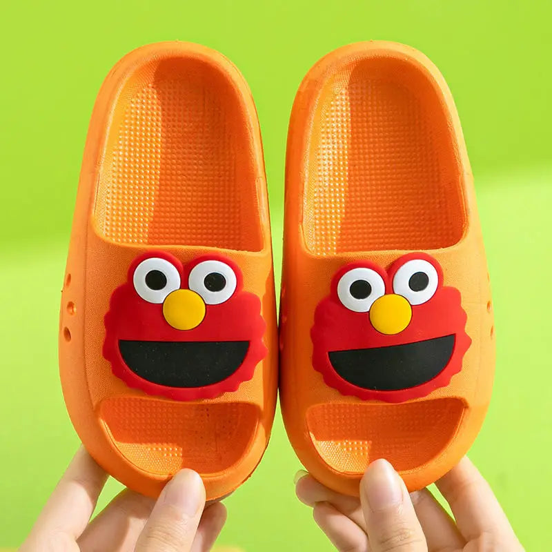 EVA – pantoufles pour enfants, chaussures de dessin animé mignon pour garçons et filles, sandales d'été pour parents et enfants moyens et grands