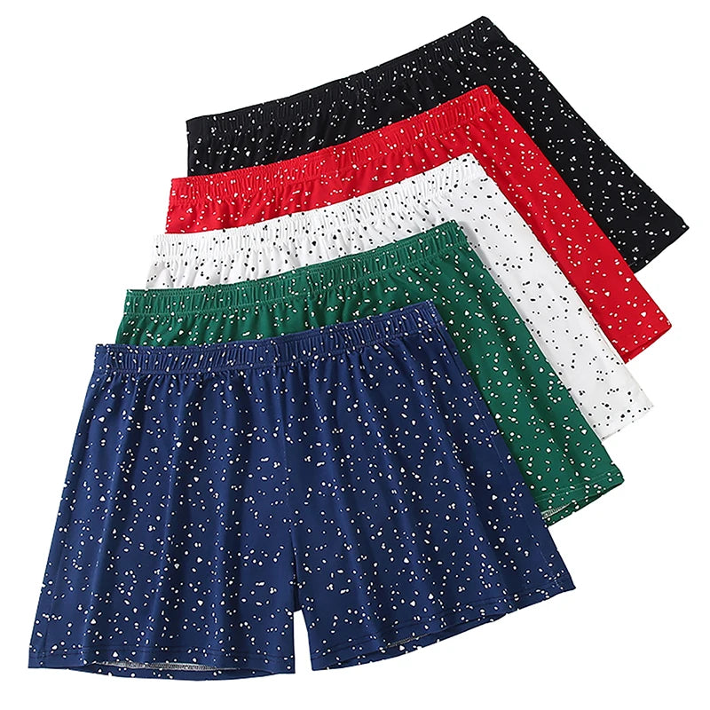 5 pièces nouveau Style hommes culottes hommes à pois Aro pantalon avec coins plats doux pour la peau gros pantalon respirant hommes sous-vêtements