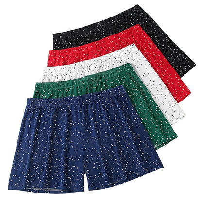 5 pièces nouveau Style hommes culottes hommes à pois Aro pantalon avec coins plats doux pour la peau gros pantalon respirant hommes sous-vêtements