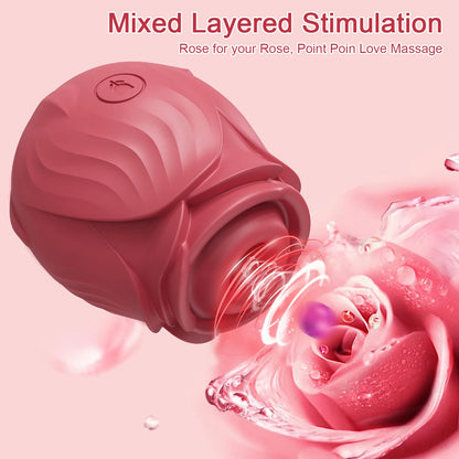 Jouet vibrateur Rose à succion puissant pour femmes, stimulateur sous vide, mamelon Oral, ventouse de clitoris, jouets sexuels féminins, produits pour femmes adultes