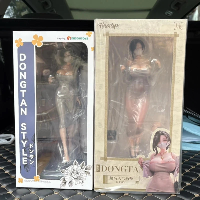 En stock, figurine d'anime authentique Hapitopi Kpring 1/6, style Dongtan, modèle de fille magnifique, jouets de bureau, collection sexy, cadeaux