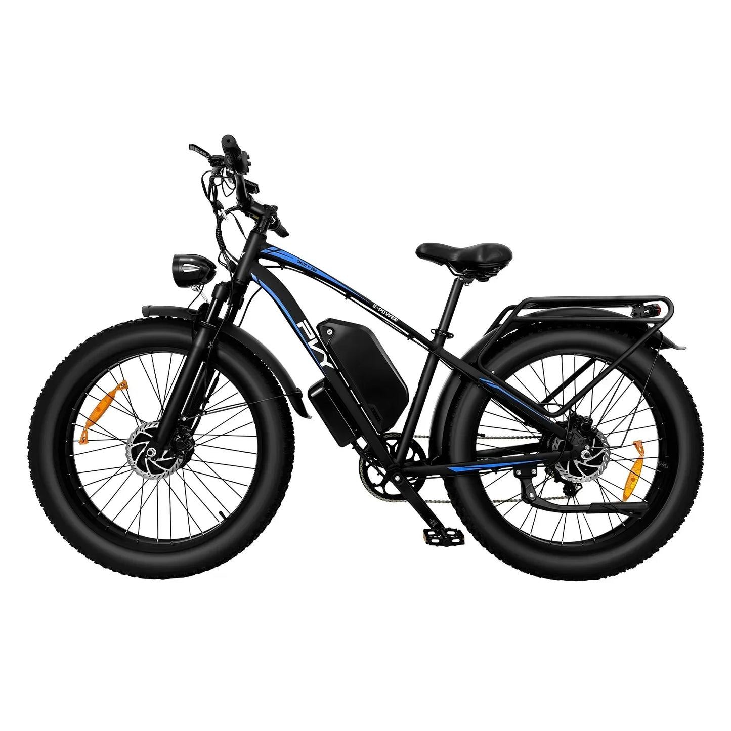 PVY MAX26 vélo électrique adulte 1200W * 2 moteur ville vélo électrique 48V 25Ah batterie e-bike 26 pouces gros pneu Ebike