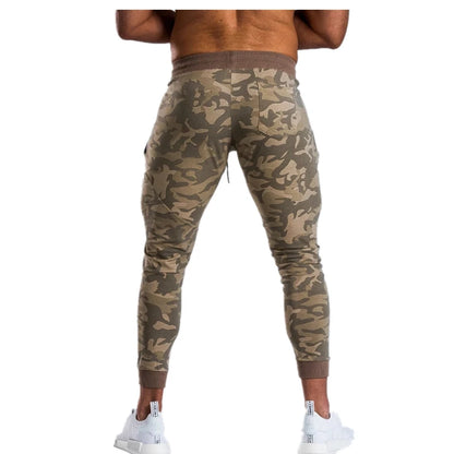 New Men's Running Pants Sweatpants Fitness Joggers 2024Spring Male printing gym fitness Long Pants Sports Pants man Sweatpants