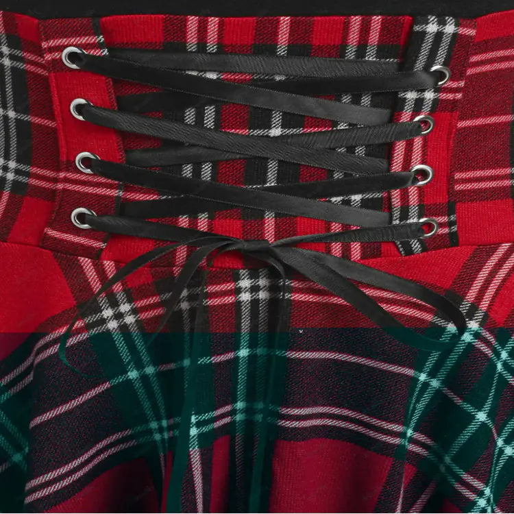 Plus Size Women's Irregular Dress - Retro Southeast Asia