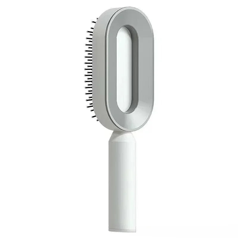 Peigne de massage, brosse à cheveux autonettoyante pour femmes, peigne à cheveux rapide à une touche, coussin d'air 3D, outils de coiffure, peignes