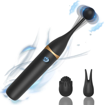 Vibromasseur 3 en 1, 10 modes de précision, haute fréquence, point G, mamelon clitoridien, Micro barre vibrante, jouets pour adultes, jouets sexuels pour Couple féminin