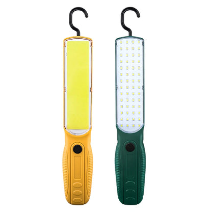 Lampe de travail LED COB forte, projecteur portatif, Rechargeable par USB, lampe de poche d'urgence pour réparation de Camping, avec crochet magnétique