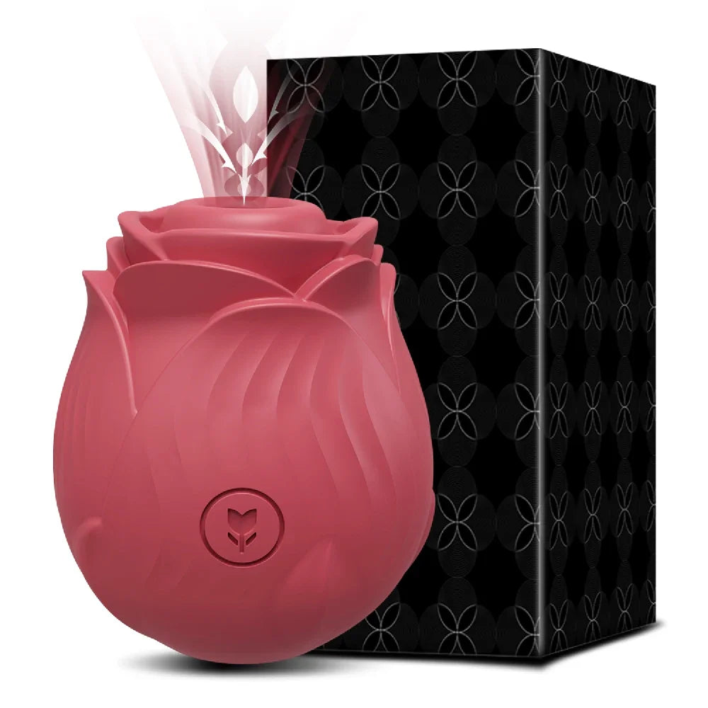 Vibromasseur à succion de Rose pour femmes, stimulateur de clitoris, point G, gode vibrant, masturbateur féminin, Massage, jouet sexuel pour adulte