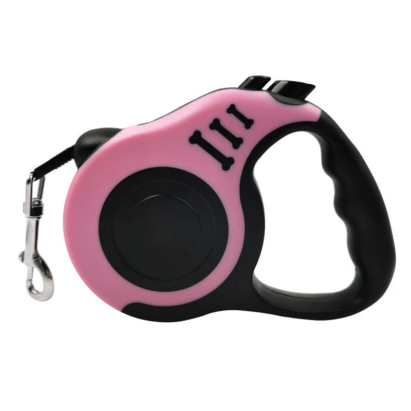 Laisse pour chien de 3m 5m, en Nylon solide, pour chiots, petits, moyens et grands chiens, chats, rétractable automatique, Durable, fournitures pour animaux de compagnie Yorkshire