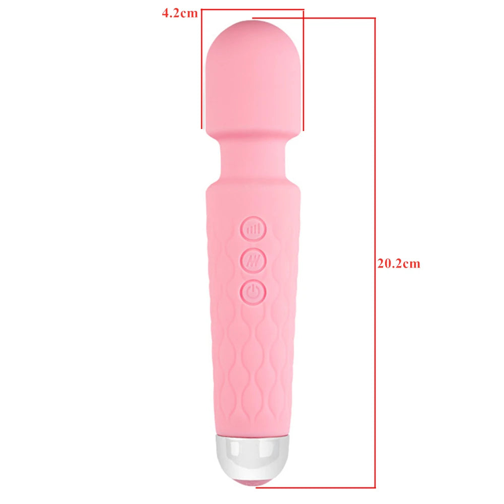 Vibromasseur AV puissant, stimulateur de Clitoris à baguette magique, jouets sexuels pour femmes, masseur de point G, produit érotique pour femmes adultes
