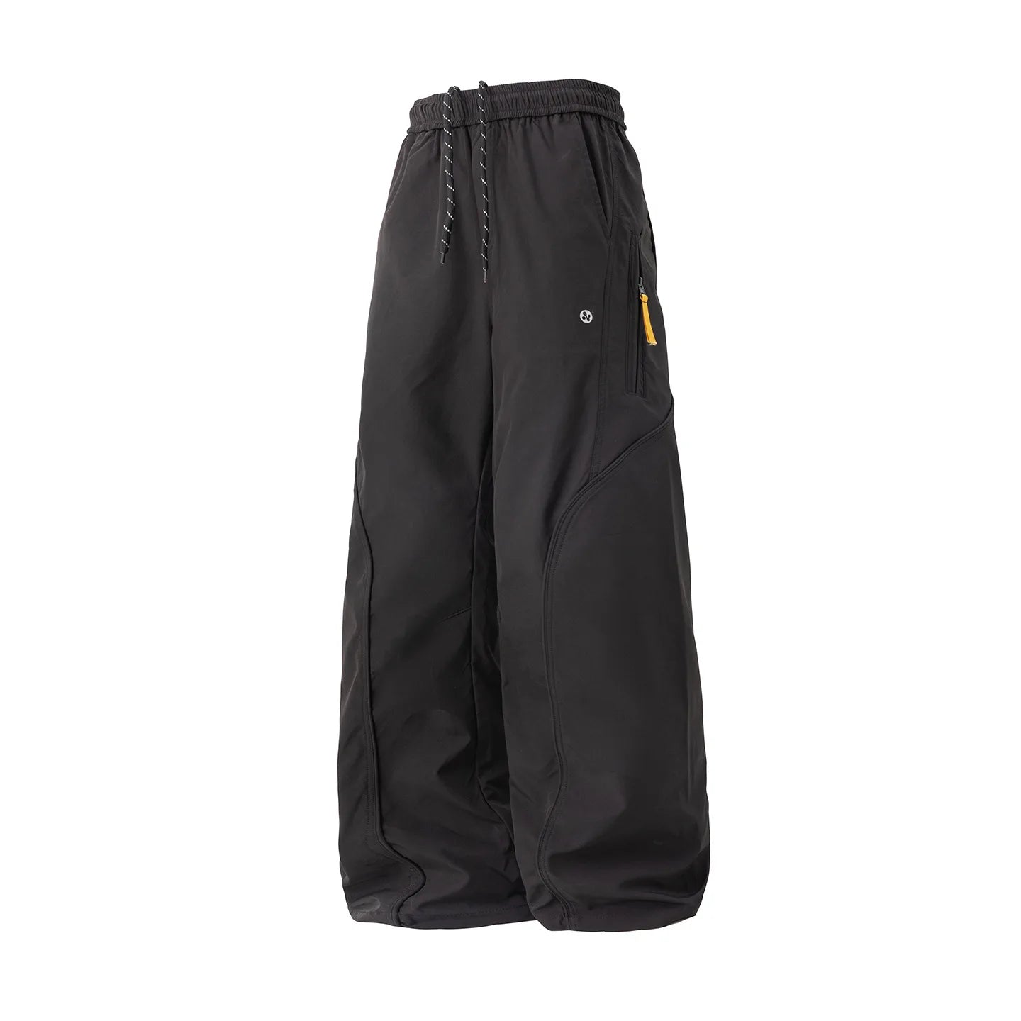 TFETTERS pantalons décontractés pour hommes printemps et automne pantalons de sport droits en plein air cordon taille élastique poche fermeture éclair pantalons de cyclisme