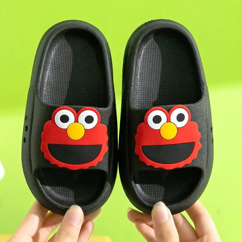 EVA – pantoufles pour enfants, chaussures de dessin animé mignon pour garçons et filles, sandales d'été pour parents et enfants moyens et grands