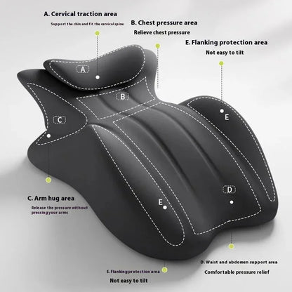 Lit de chevet oreiller couché multifonctionnel coussin de lecture sujet oreiller téléphone couché dormir artefact oreiller coussin